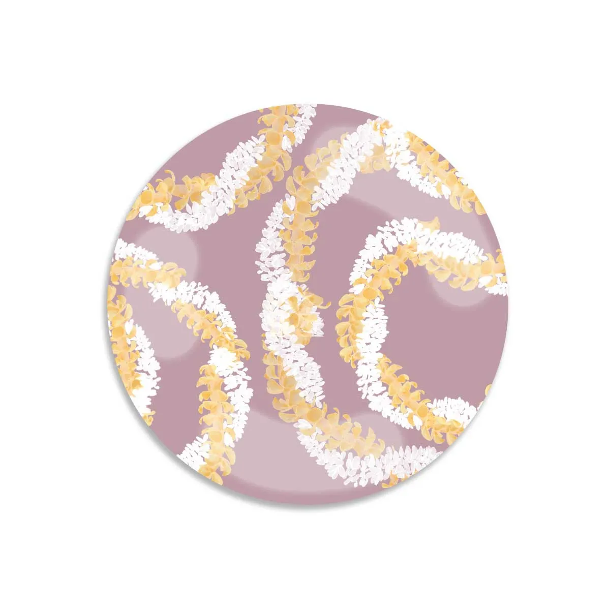 4in Twisted Puakenikeni and Pikake Coaster