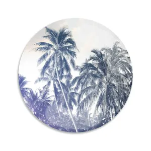 6in Twilight Palms Coaster