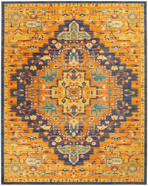Allur Orange/Multicolor Rug