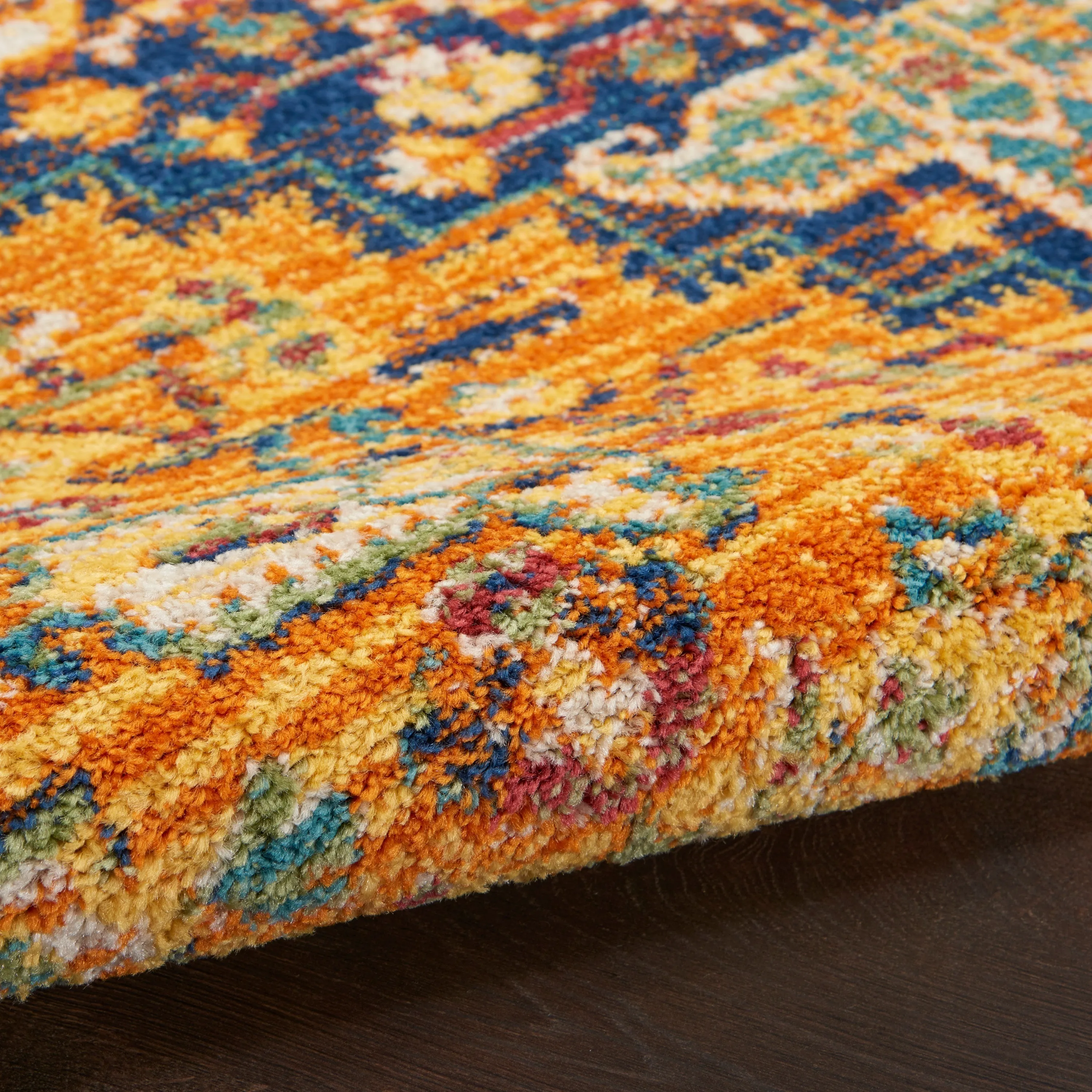 Allur Orange/Multicolor Rug
