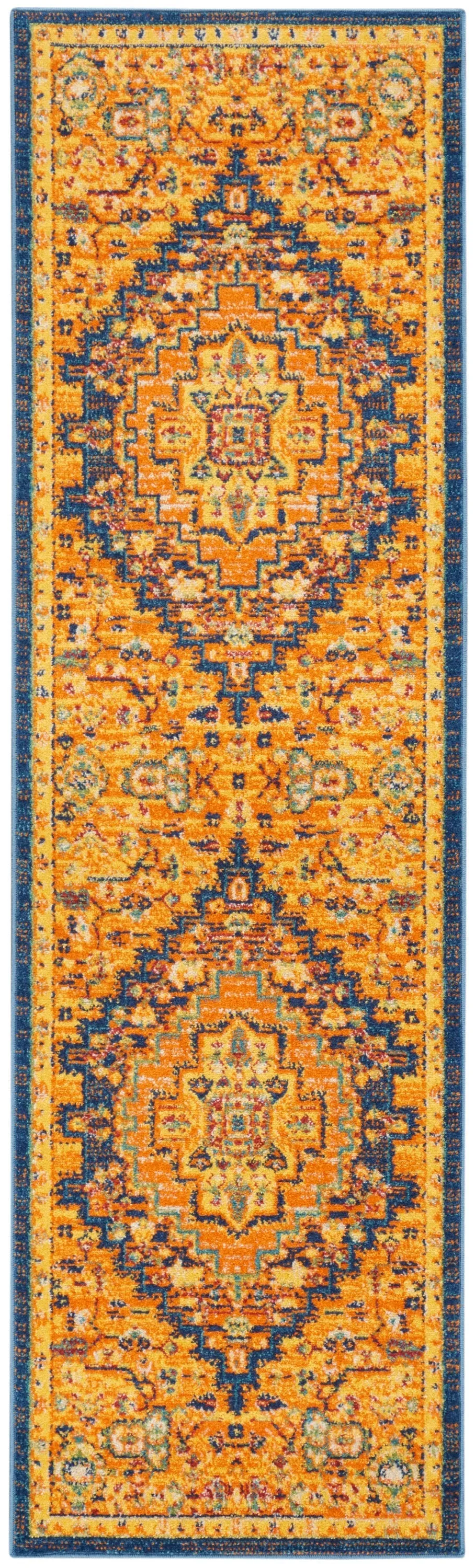 Allur Orange/Multicolor Rug
