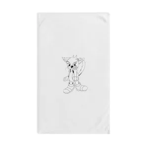 Angry Cat Hand Towel