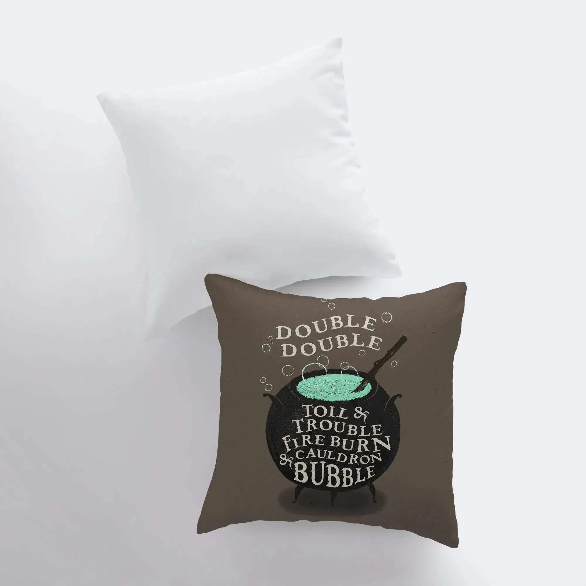 Black Cauldron Boiling Pillow Cover | Fall Décor | Halloween Pillows | Halloween Décor | Fall Throw Pillows | Cute Throw Pillows
