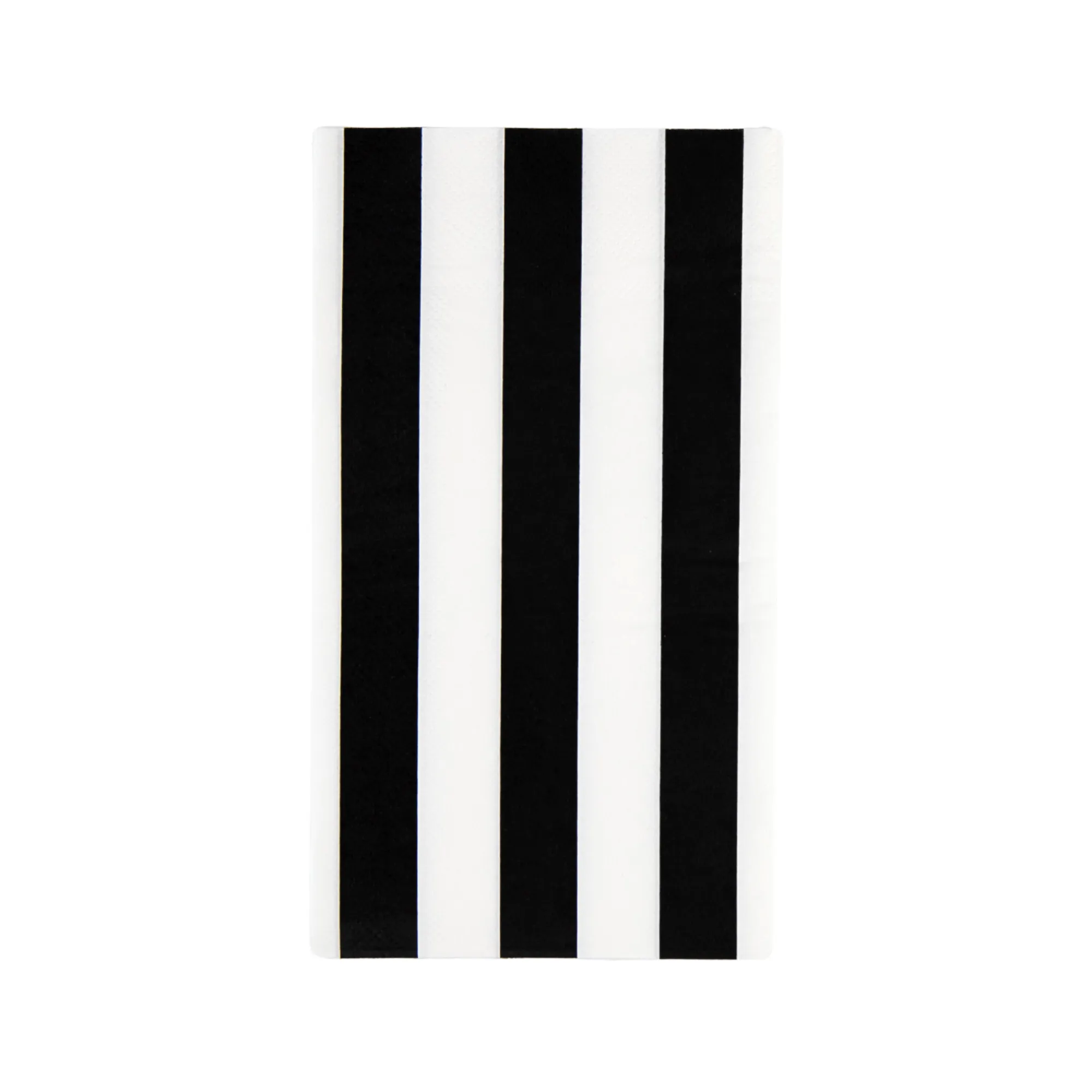 BLACK NOIR SIGNATURE CABANA STRIPE GUEST TOWELS
