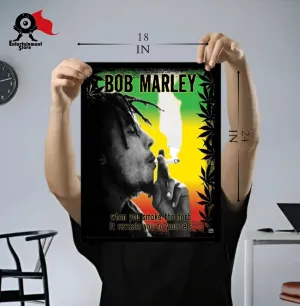 Bob Marley Herb Mini Poster