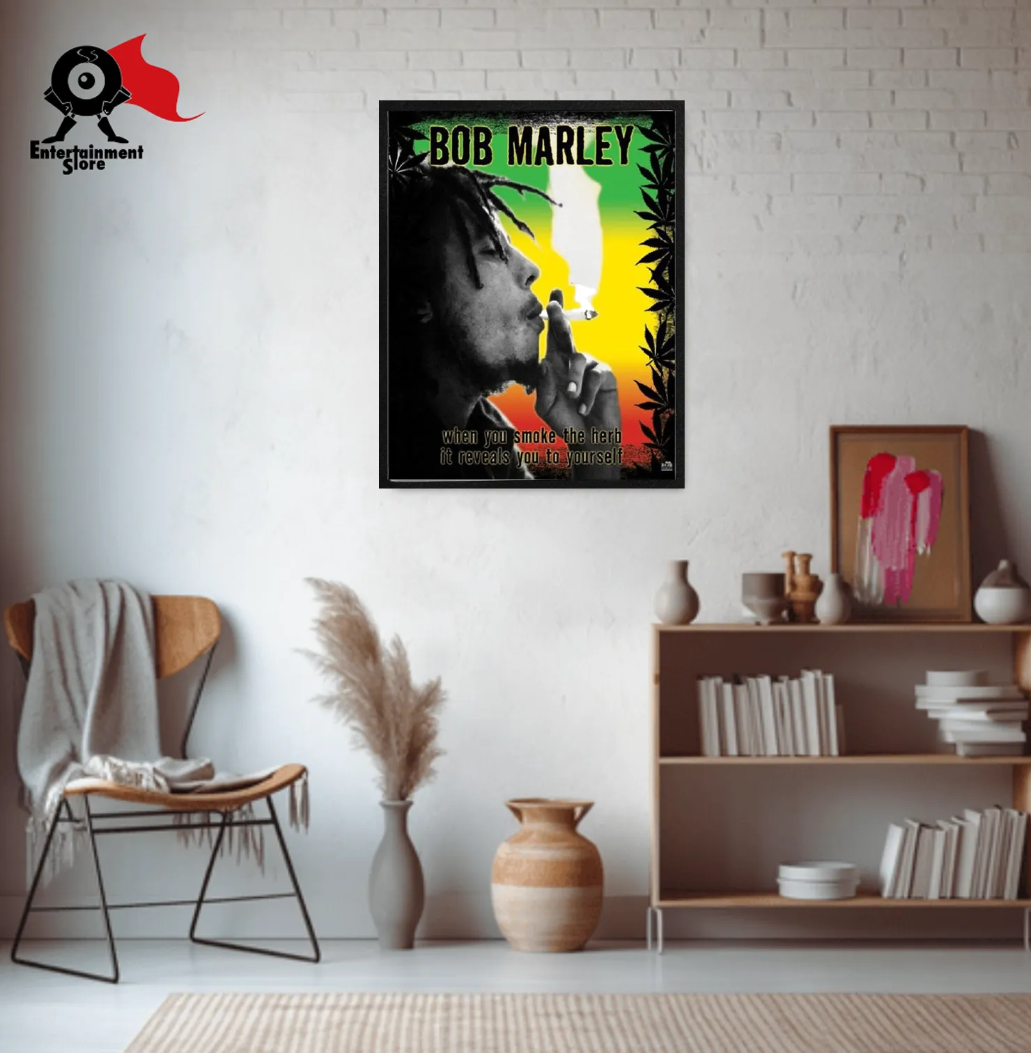 Bob Marley Herb Mini Poster