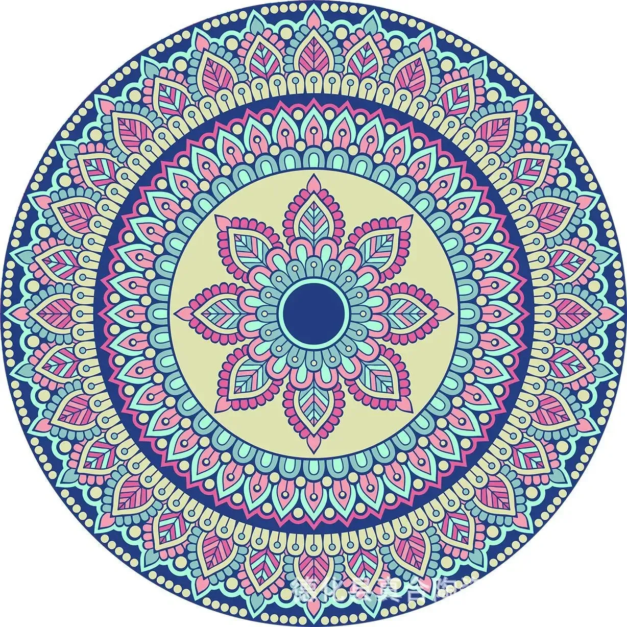 Boho Chic Mandala Coaster Set
