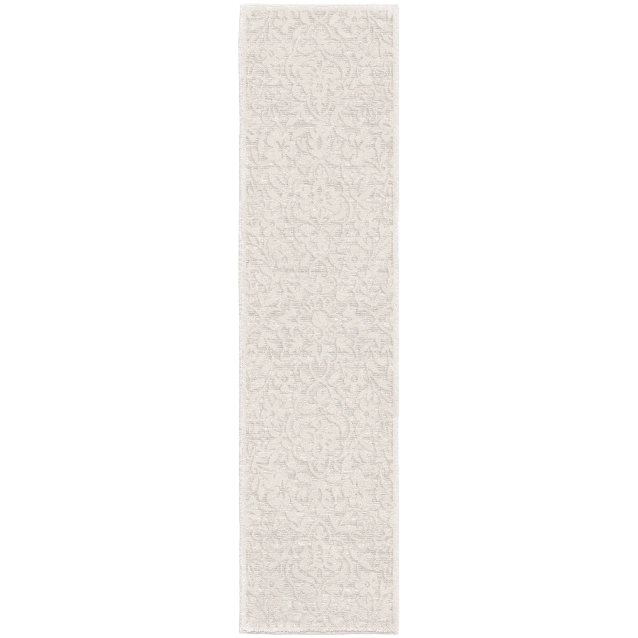 Boucle' 4700 Cottage Floral Natural Rug