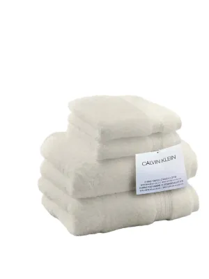 Calvin Klein Washcloth and Hand Towels 4 Piece Set