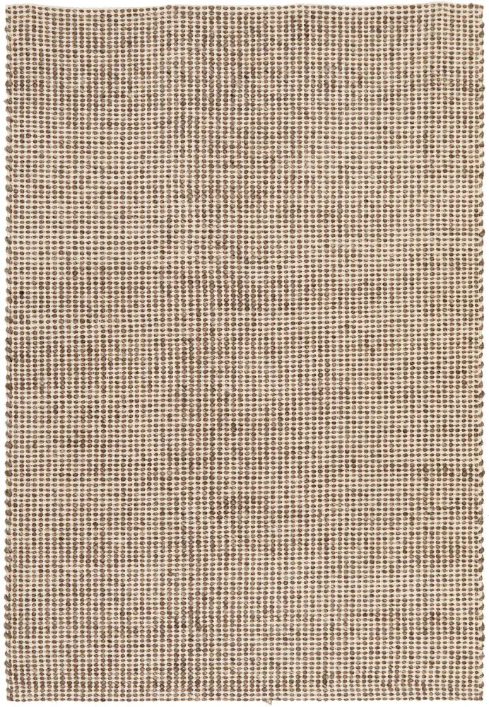 Carlos 280x190cm Felted Wool Rug - Brown