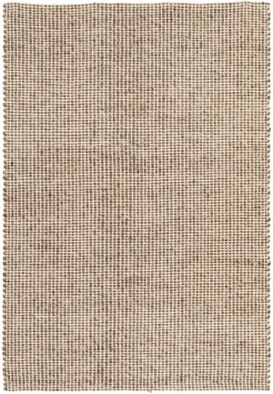 Carlos 280x190cm Felted Wool Rug - Brown