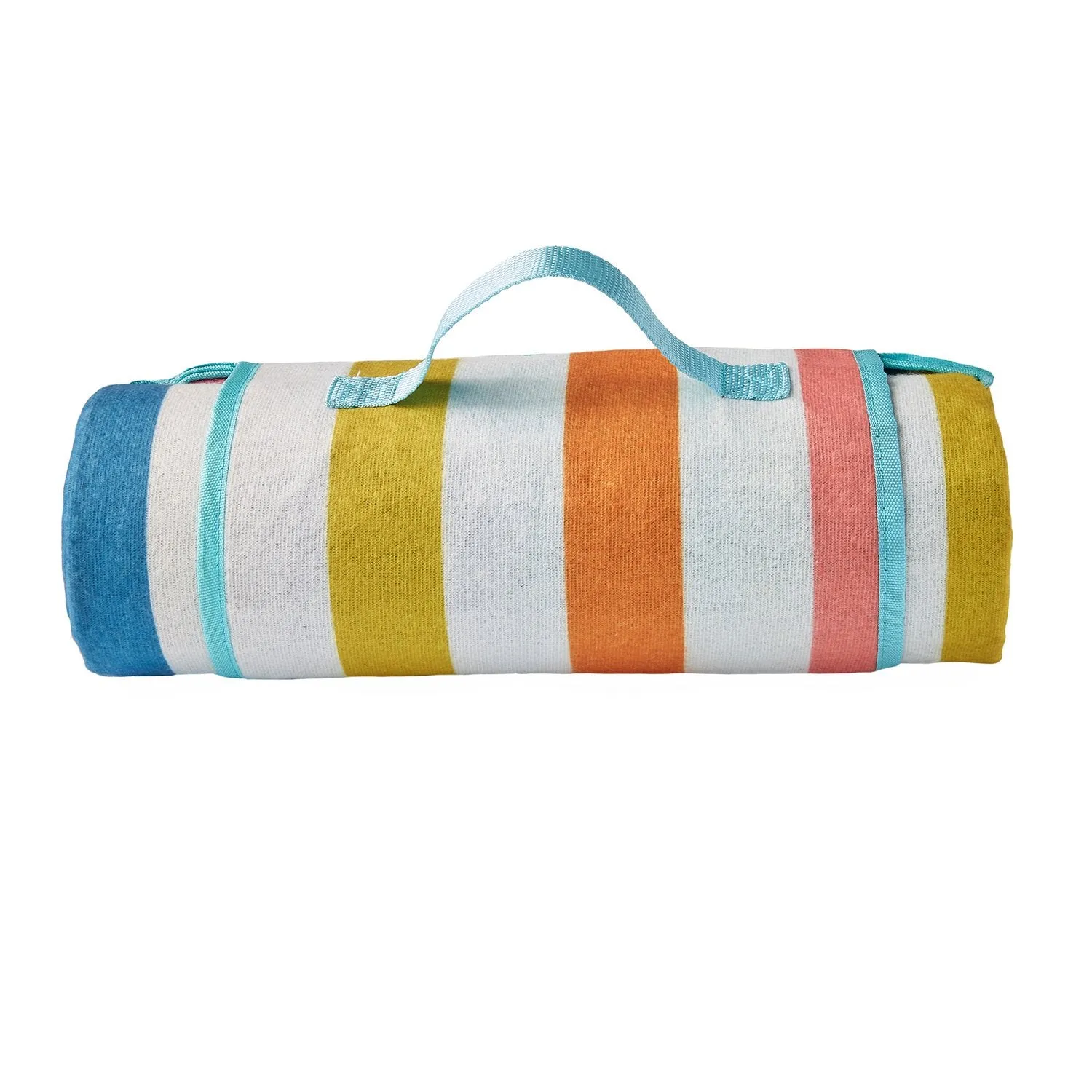 Carlson Rainbow Stripe Picnic Blanket