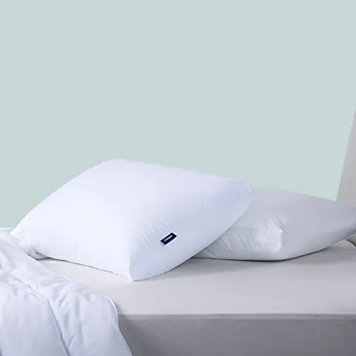 Casper Sleep Pillow for Sleeping, King (Pack of 2), White 2 Count