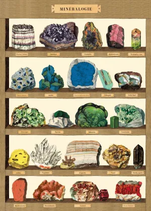 Cavallini & Co Wrap - Mineralogie 2