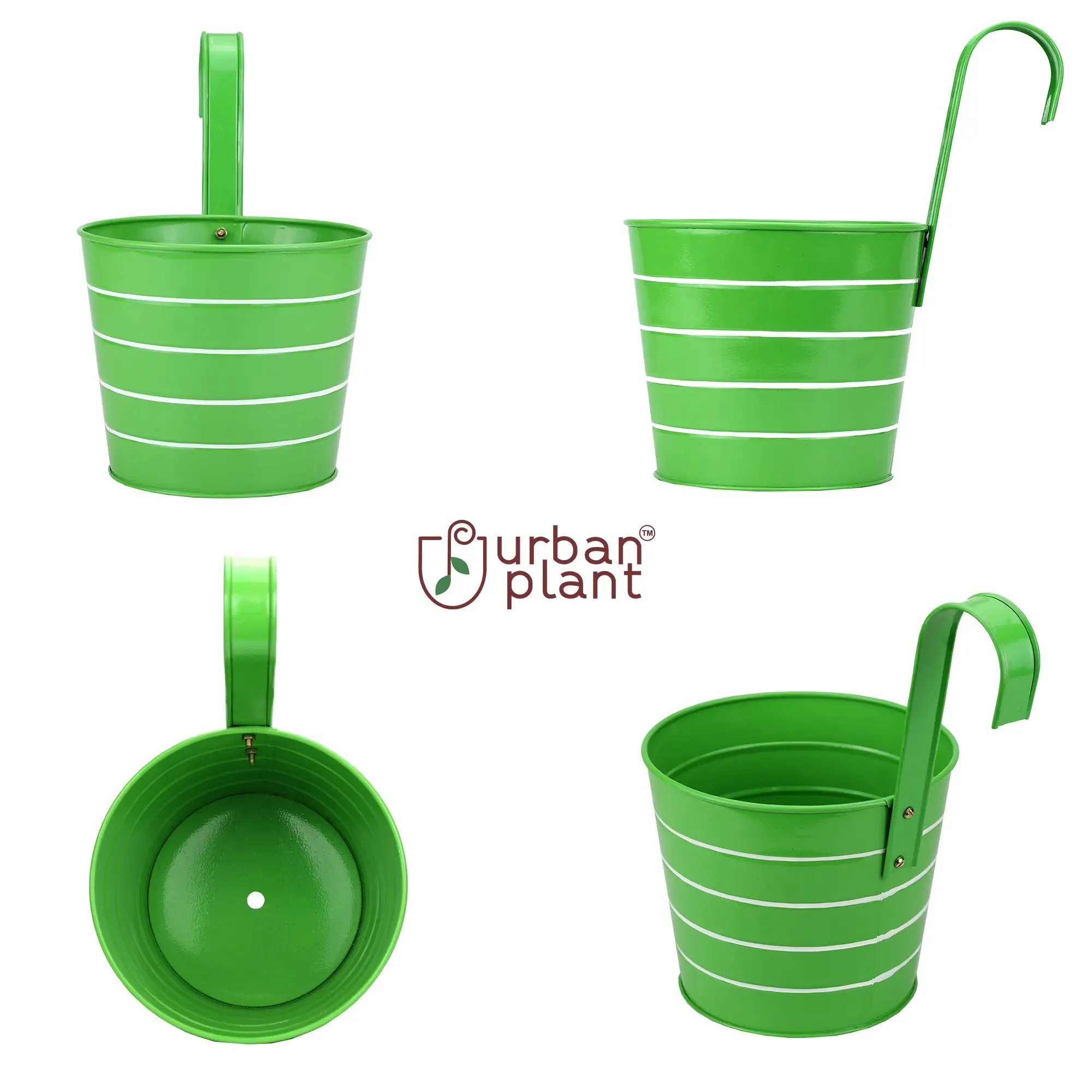 Chromix Metal Planters - (Set of 5)