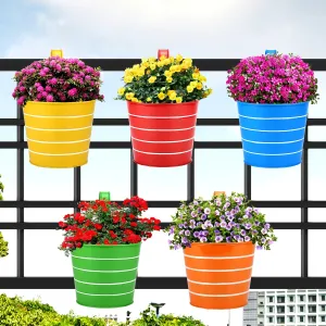 Chromix Metal Planters - (Set of 5)