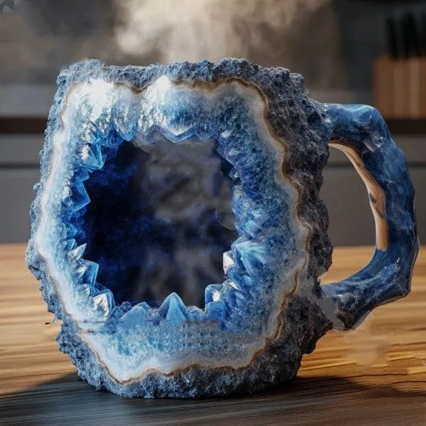 Crystal Coffee Mugs With Handle