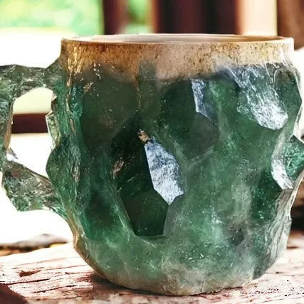 Crystal Coffee Mugs With Handle