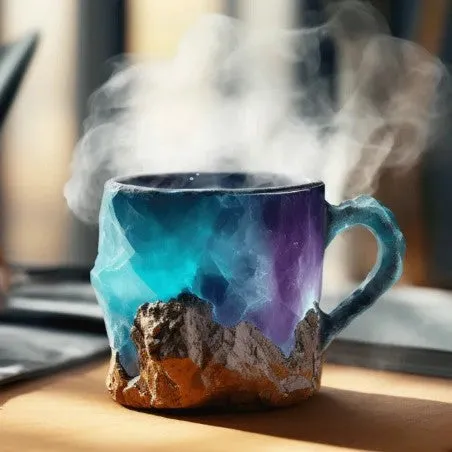 Crystal Coffee Mugs With Handle