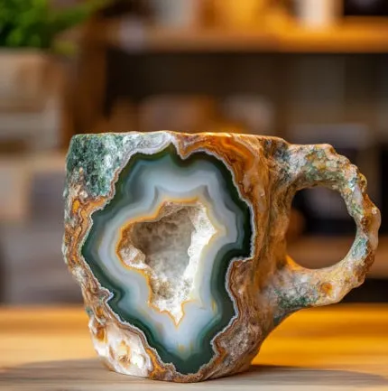 Crystal Coffee Mugs With Handle