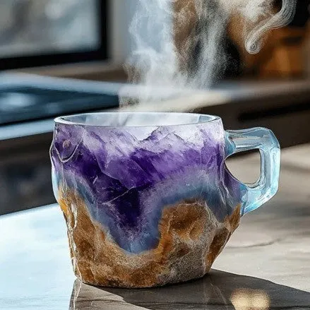 Crystal Coffee Mugs With Handle