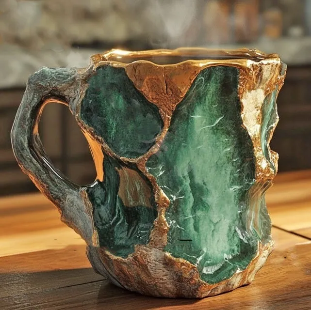 Crystal Coffee Mugs With Handle