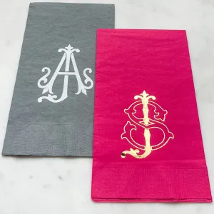 Custom Monogrammed Guest Towels