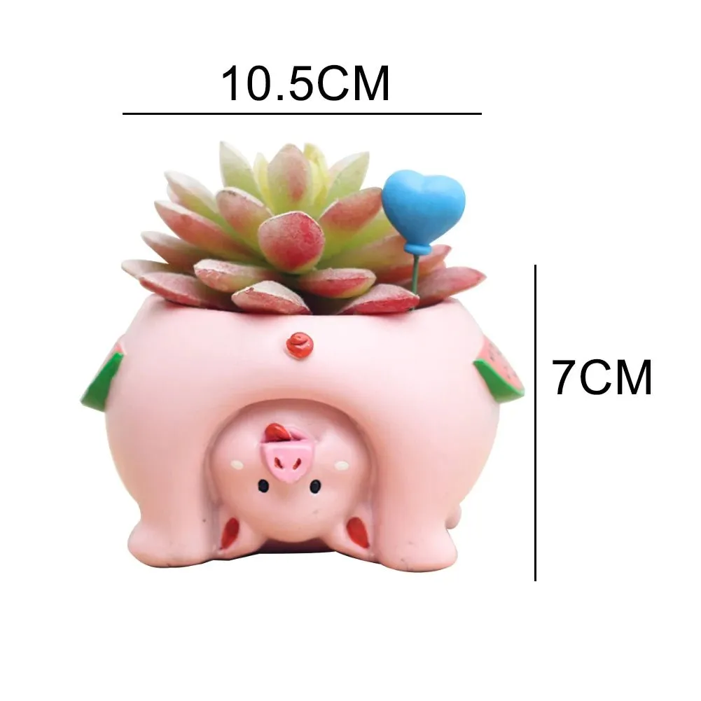 Cute Cat Pig Dog Succulent Plant Pot