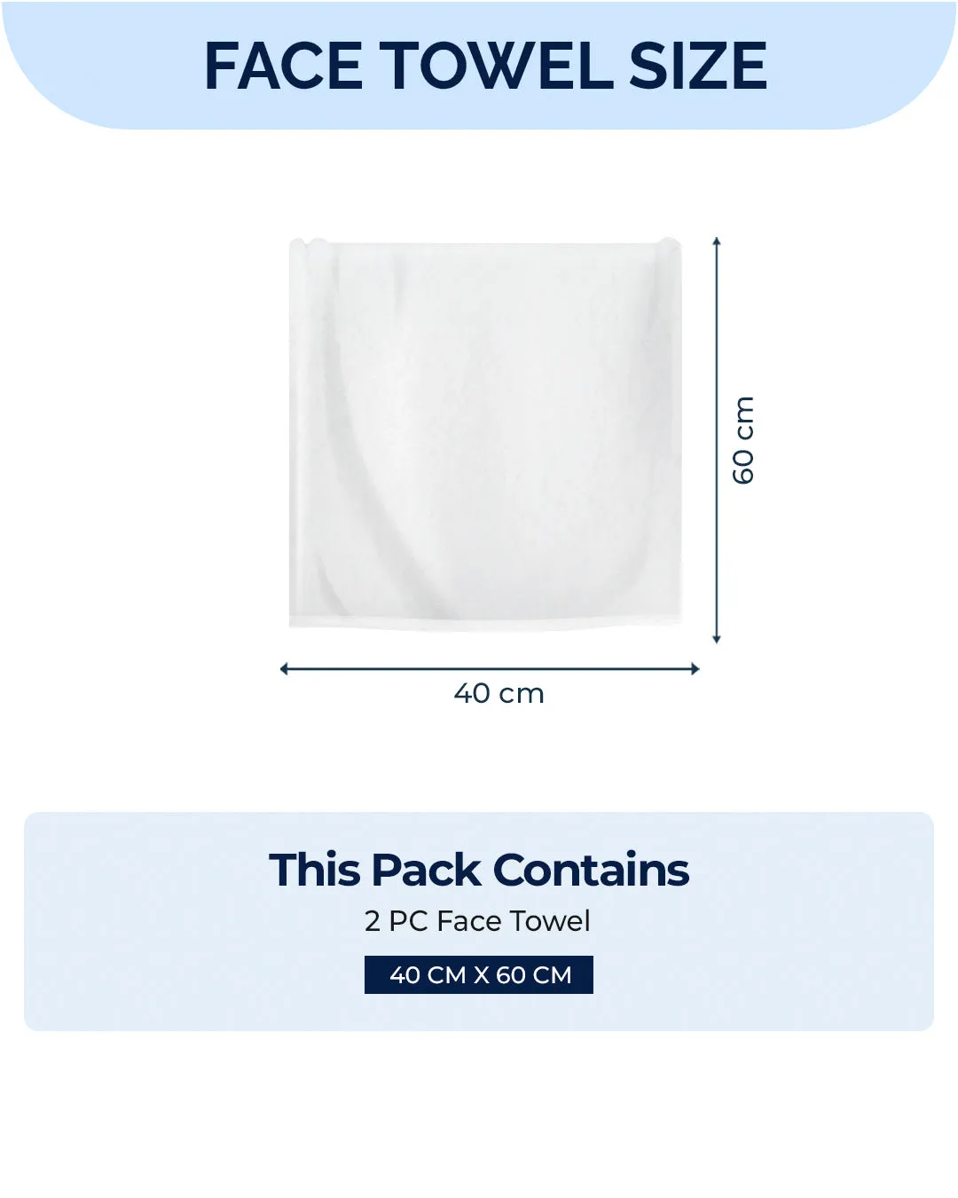 Dark Grey Cotton Solid 350 GSM Hand Towel (Pack of 2)