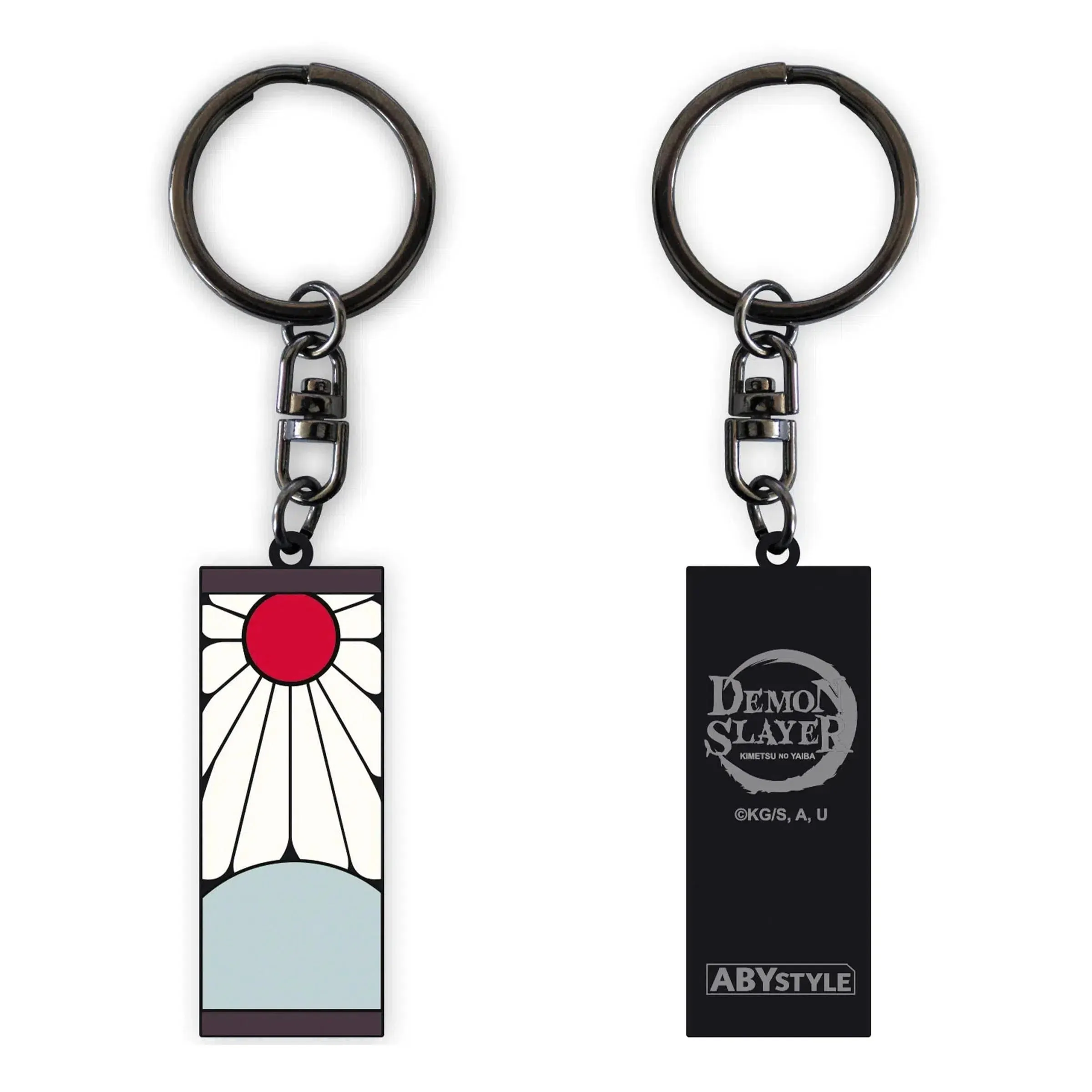 Demon Slayer - 3-Piece Gift Set - ABYstyle - 11 oz. Tanjiro Mug, Hanafuda Keychain, Notebook