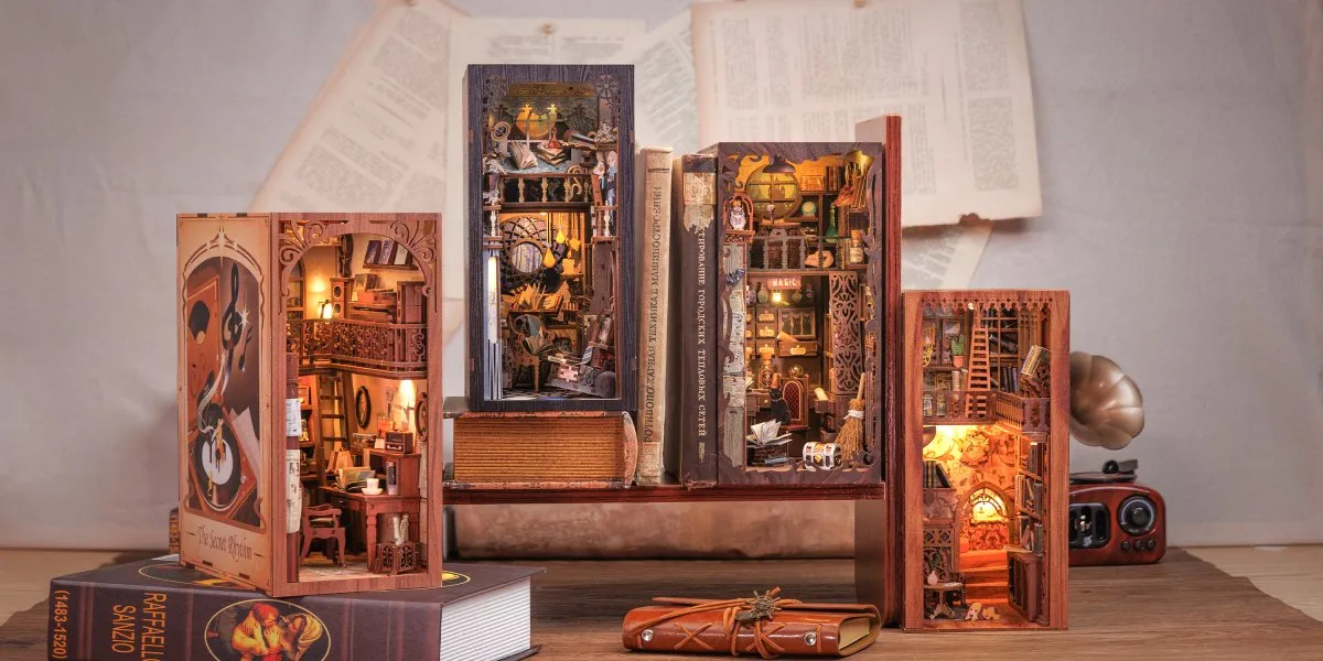 DIY Book Nook Kit: Nebula Common Room
