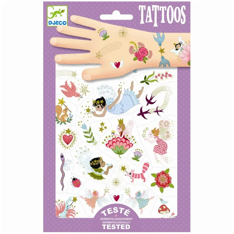 Djeco Tattoos - Fairy Friends