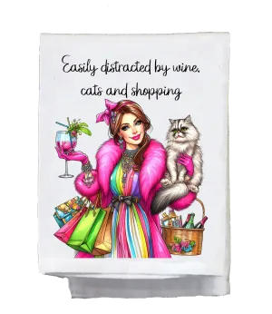 Easily Distracted Kitchen Towel