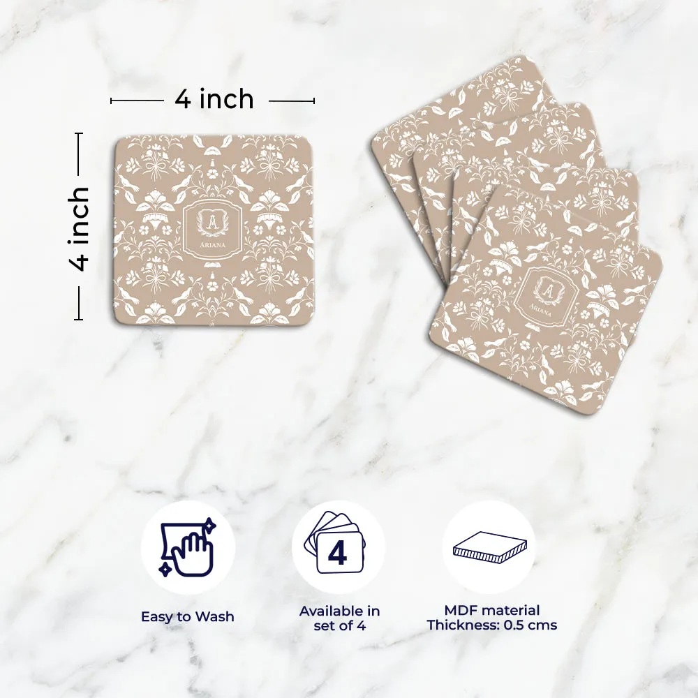 Eclat Tableware Set (4 Placemats & 4 Casters)
