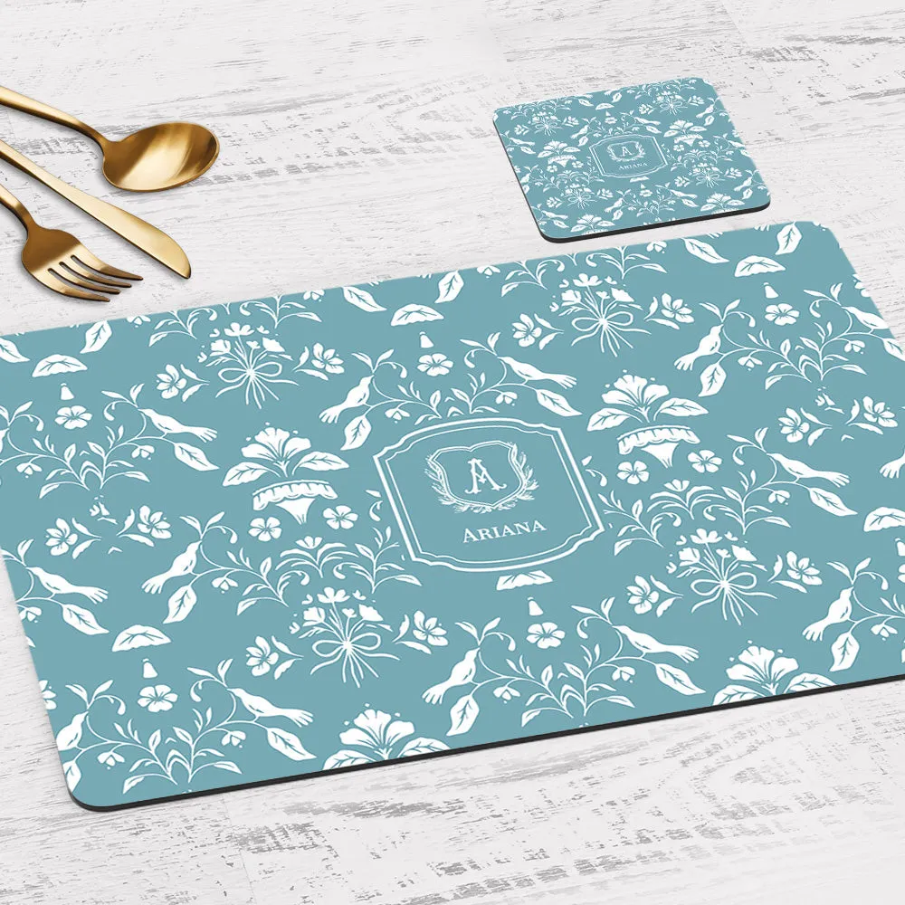 Eclat Tableware Set (4 Placemats & 4 Casters)