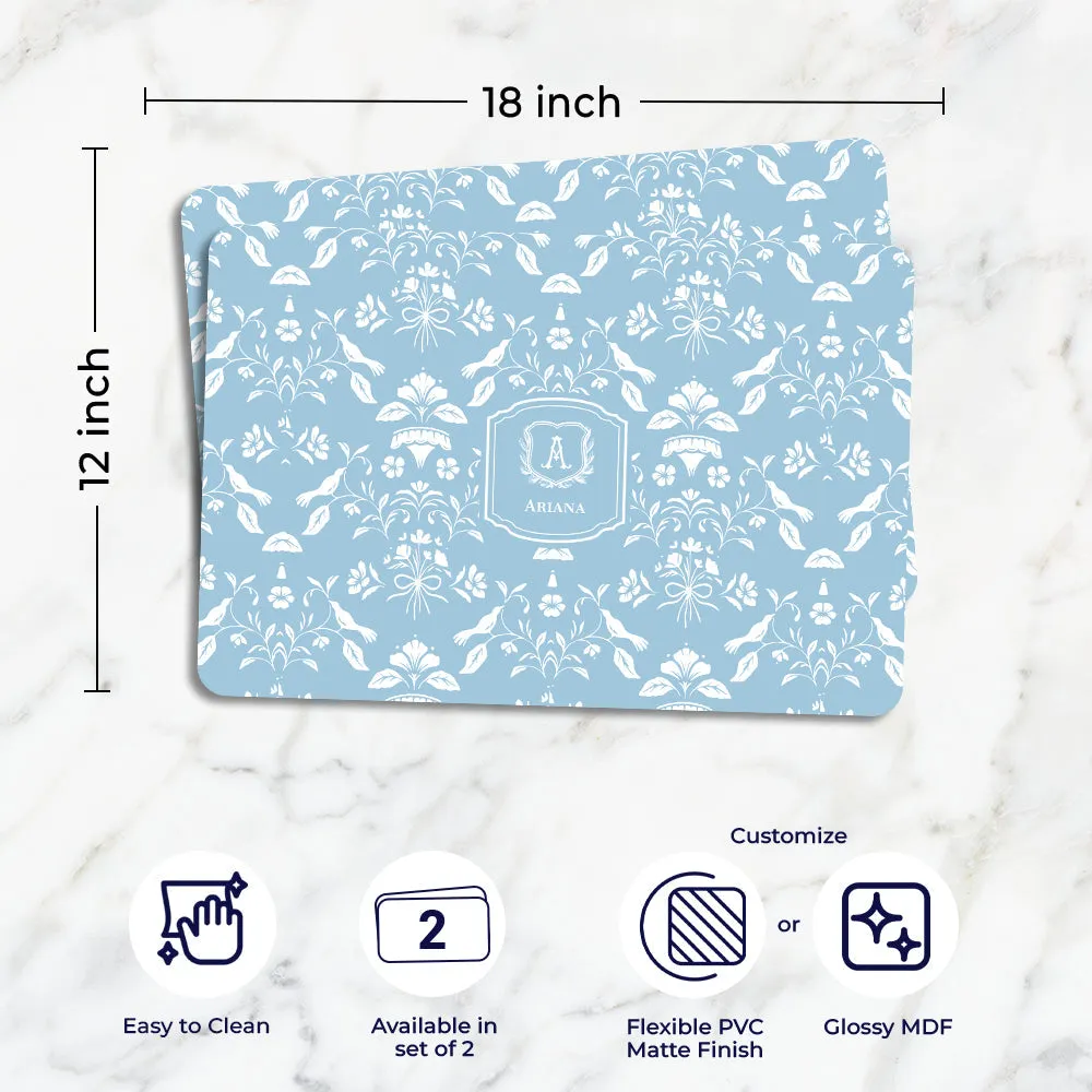 Eclat Tableware Set (4 Placemats & 4 Casters)