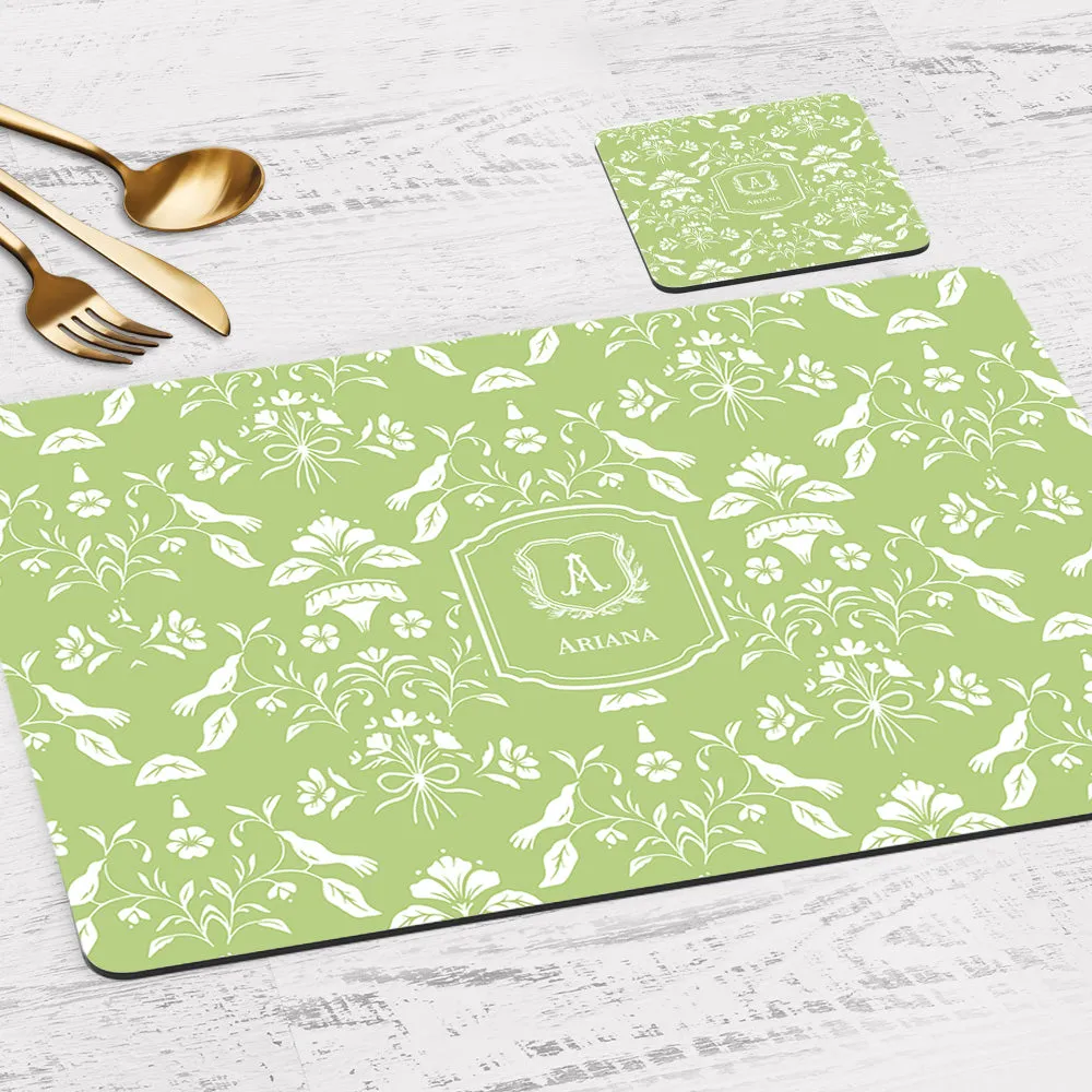 Eclat Tableware Set (4 Placemats & 4 Casters)