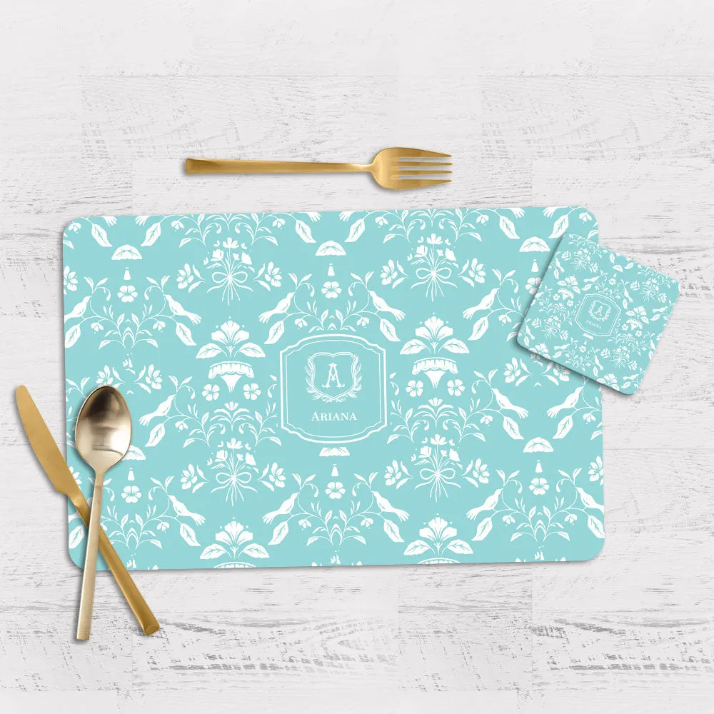 Eclat Tableware Set (4 Placemats & 4 Casters)