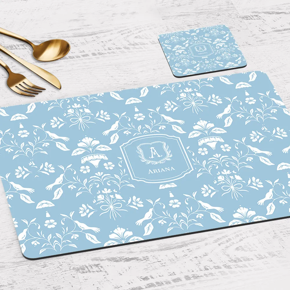 Eclat Tableware Set (4 Placemats & 4 Casters)