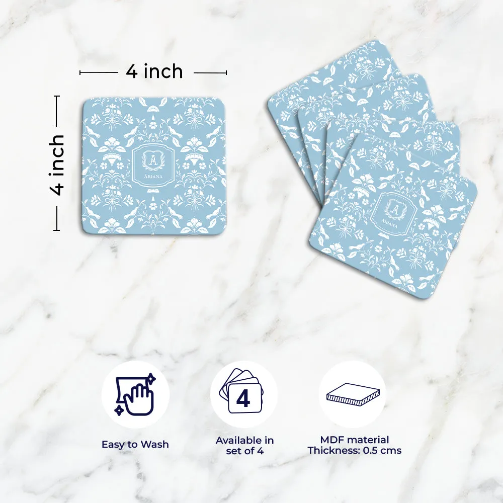 Eclat Tableware Set (4 Placemats & 4 Casters)