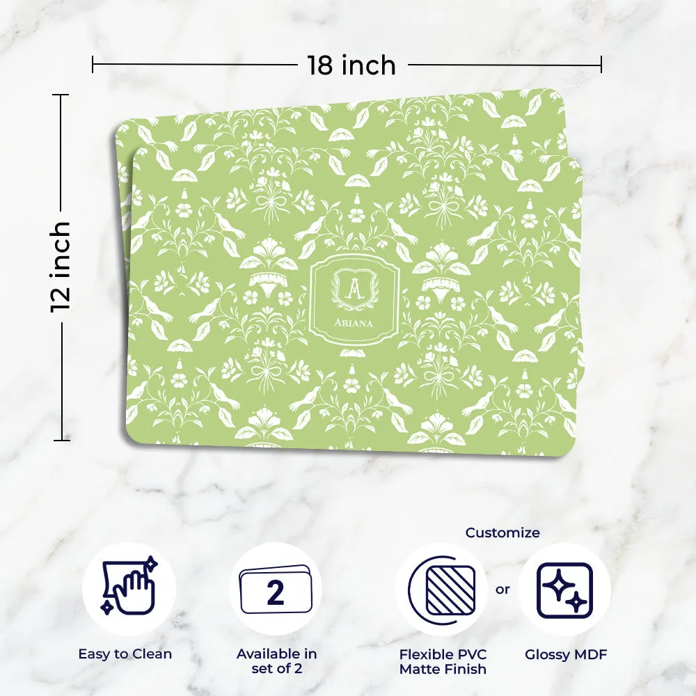 Eclat Tableware Set (4 Placemats & 4 Casters)
