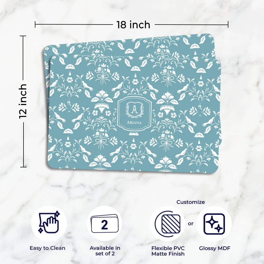 Eclat Tableware Set (4 Placemats & 4 Casters)