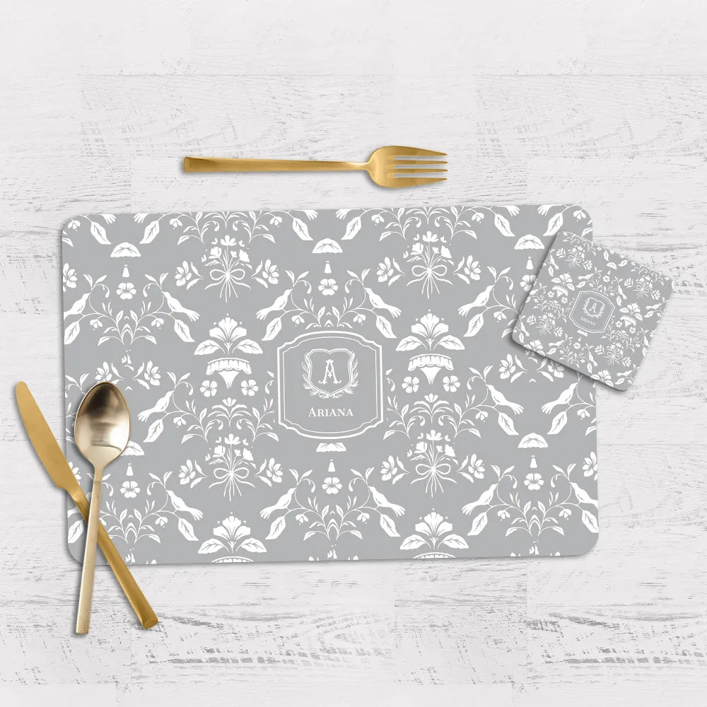 Eclat Tableware Set (4 Placemats & 4 Casters)
