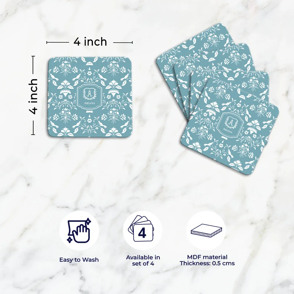 Eclat Tableware Set (4 Placemats & 4 Casters)