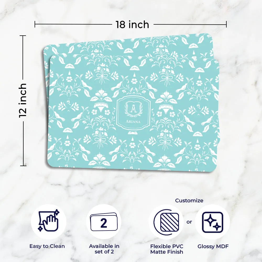 Eclat Tableware Set (4 Placemats & 4 Casters)