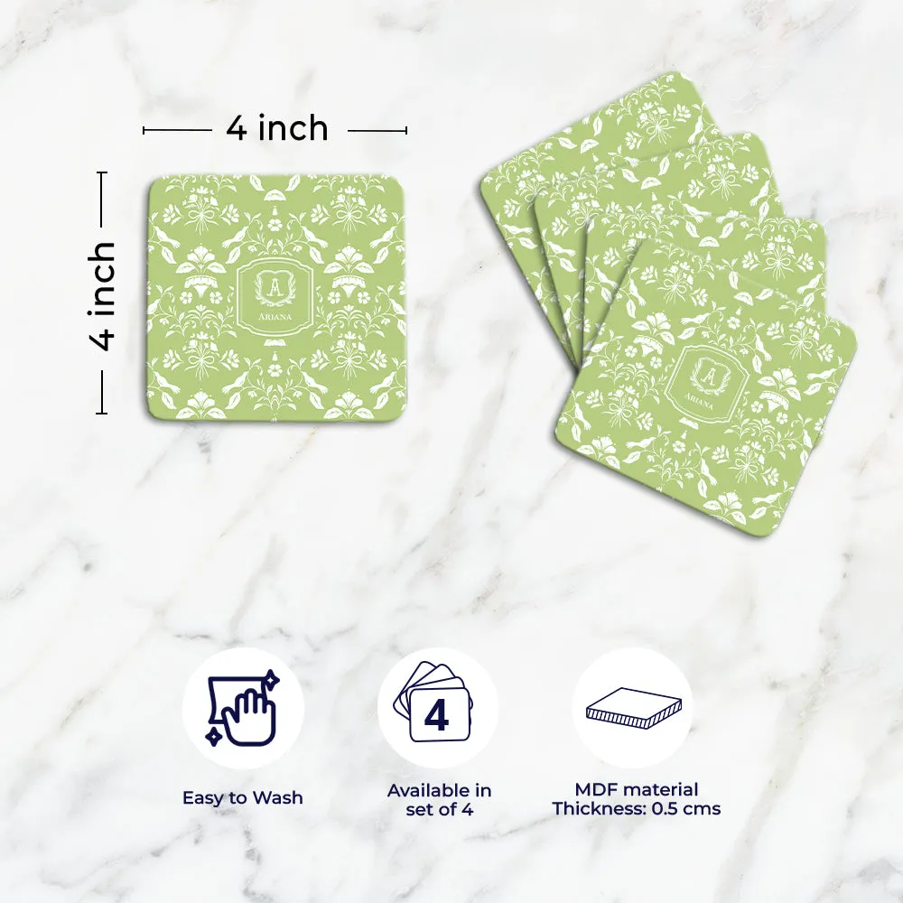 Eclat Tableware Set (4 Placemats & 4 Casters)