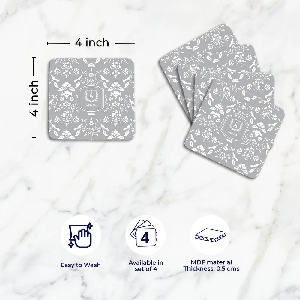 Eclat Tableware Set (4 Placemats & 4 Casters)