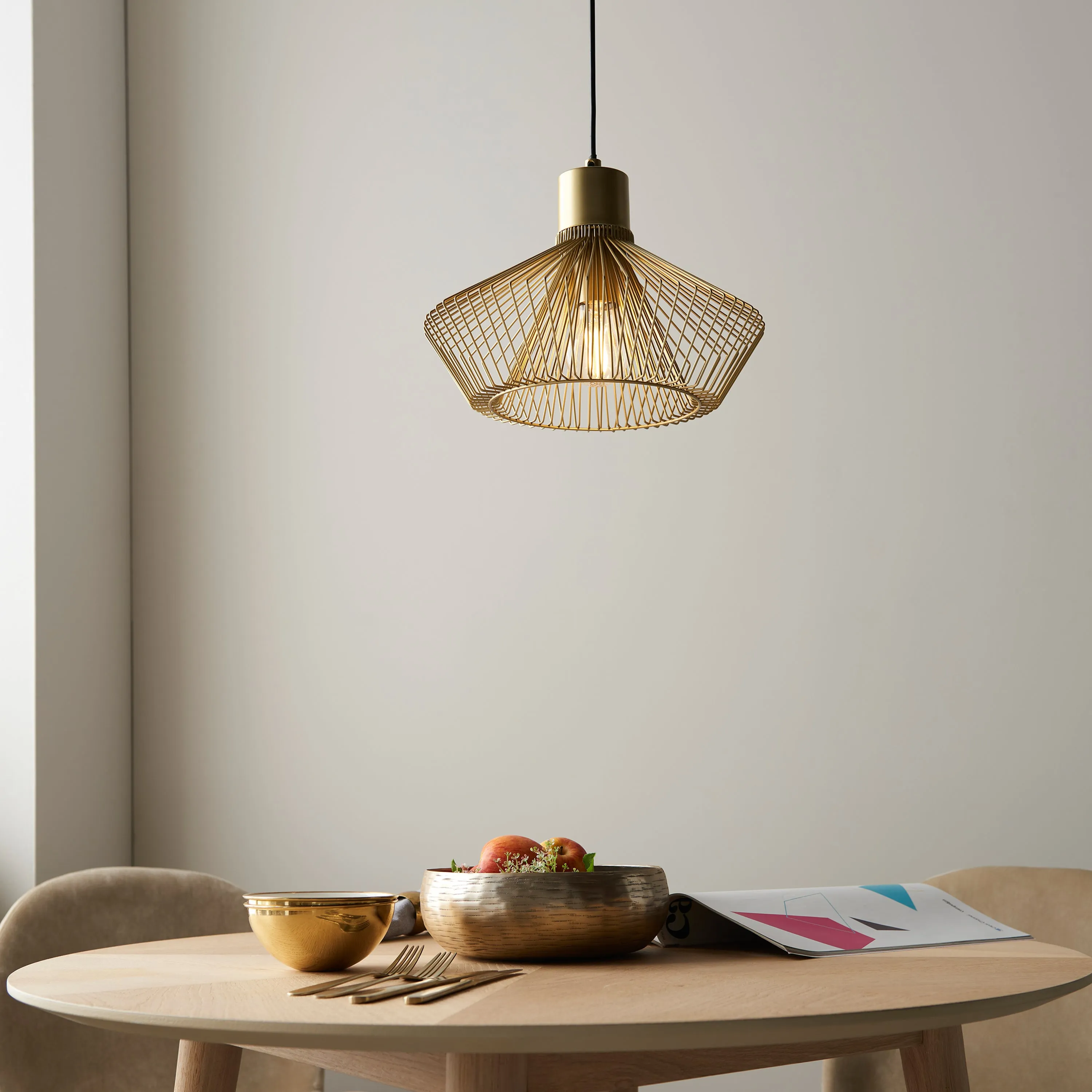 Eden Gold Pendant Light