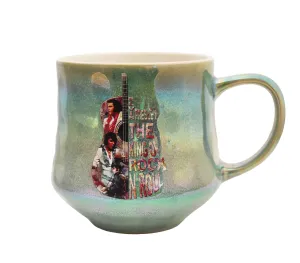Elvis Mug - Multi-Color Guitar Glazed