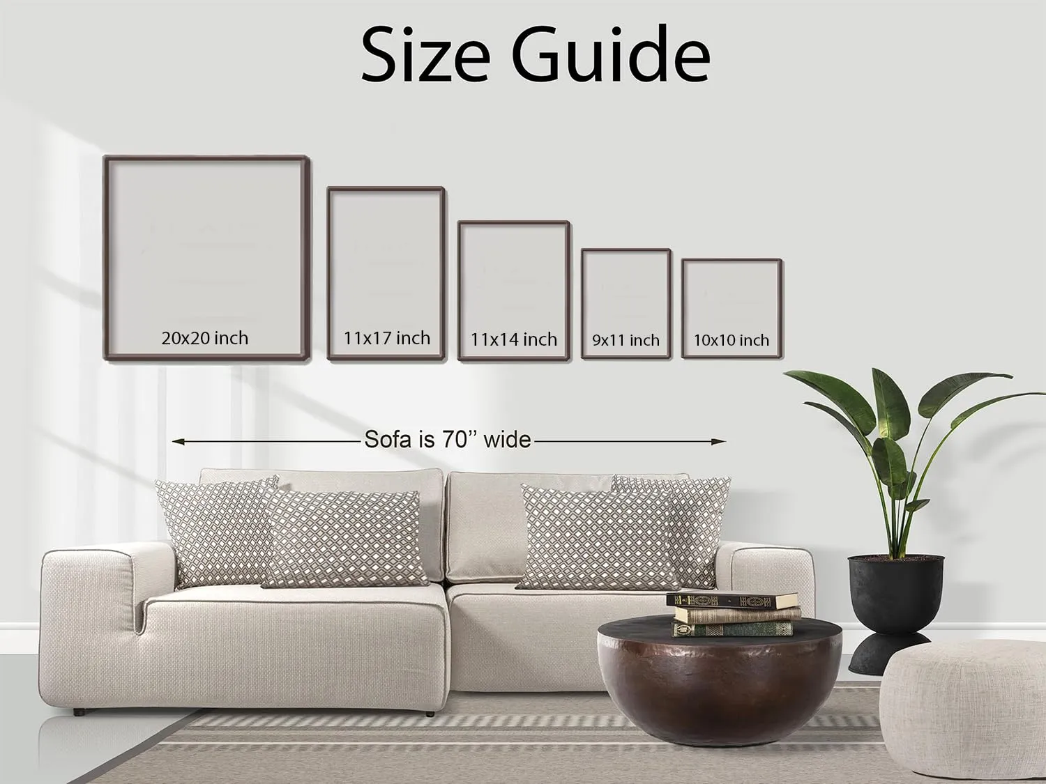 GADGETS WRAP Printed Photo Frame Matte Painting for Home Office Studio Living Room Decoration (14x11inch Black Framed) - Pathway To Summer Print